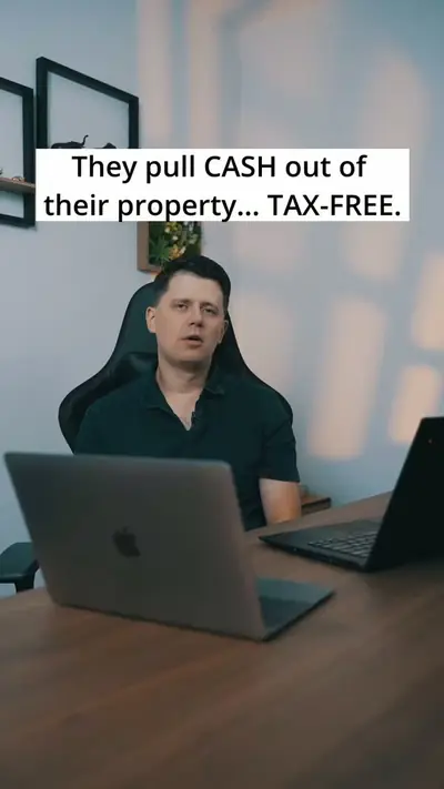 Claud Cornetti explaining how investors take cash out of a property without selling it
